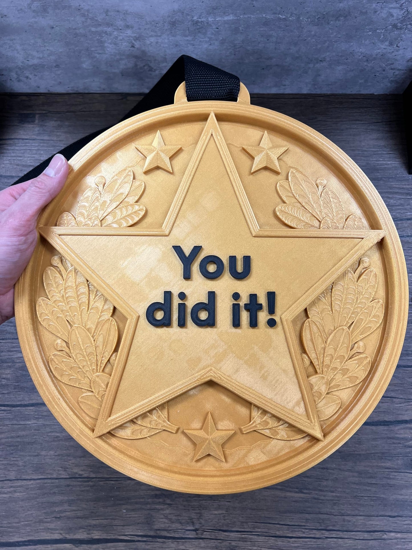 Comically Large 13 inch Award Medal - Funny Gift - Novelty Gift Award