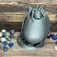 6.5" Skull Dice Tower - Made in USA - (Random 7PCS D20 Dice Set Included) - No Paint Odorless Plastic - Tabletop Roleplaying Game - Dice Roller - DND - D&D