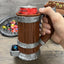 Tavern Mug Dice Tower - No Paint Odorless Insulated Cup Can Dice Tower - (Random 7PCS D20 Dice Set Included) - Dice Holder - Dungeons and Dragons - DND Gift