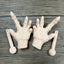 1 Pair Tiny Hands with Sticks - Mini Little Hand Stick Puppet - Halloween Costume - Strong Hand Prop - Scary Movies - Novelty Gift - TikTok Famous