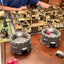 Castle Dice Popper V2 - Dice Jail - for TTRPG & Board Games - (Random 7PCS D20 Dice Set Included) - Dice Roller, Tower, Holder - Dungeons and Dragons, DND