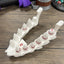 Dragon Fang Dice Set with Jaw Dice Holder - Dragon Teeth Dice - 8 Piece D20 Set with D2 - Tabletop Roleplaying Games - Dungeons and Dragons - DND - D&D