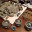Castle Dice Popper V2 - Dice Jail - for TTRPG & Board Games - (Random 7PCS D20 Dice Set Included) - Dice Roller, Tower, Holder - Dungeons and Dragons, DND