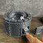 Castle Dice Popper V2 - Dice Jail - for TTRPG & Board Games - (Random 7PCS D20 Dice Set Included) - Dice Roller, Tower, Holder - Dungeons and Dragons, DND