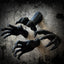 Creepy Reaching Wall Hands - (4 Pack - Matching Left Right - Screws Included) - Spooky Halloween Wall Decoration Decor Mount Display - Collectible Plastic Figurine