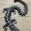 XL 26" Crystal Dragon Fidget Toy - Heavy Duty - 3D Printed Flexible Articulating Dragon Plastic Collectible Figurine - Surprise Egg Compatible