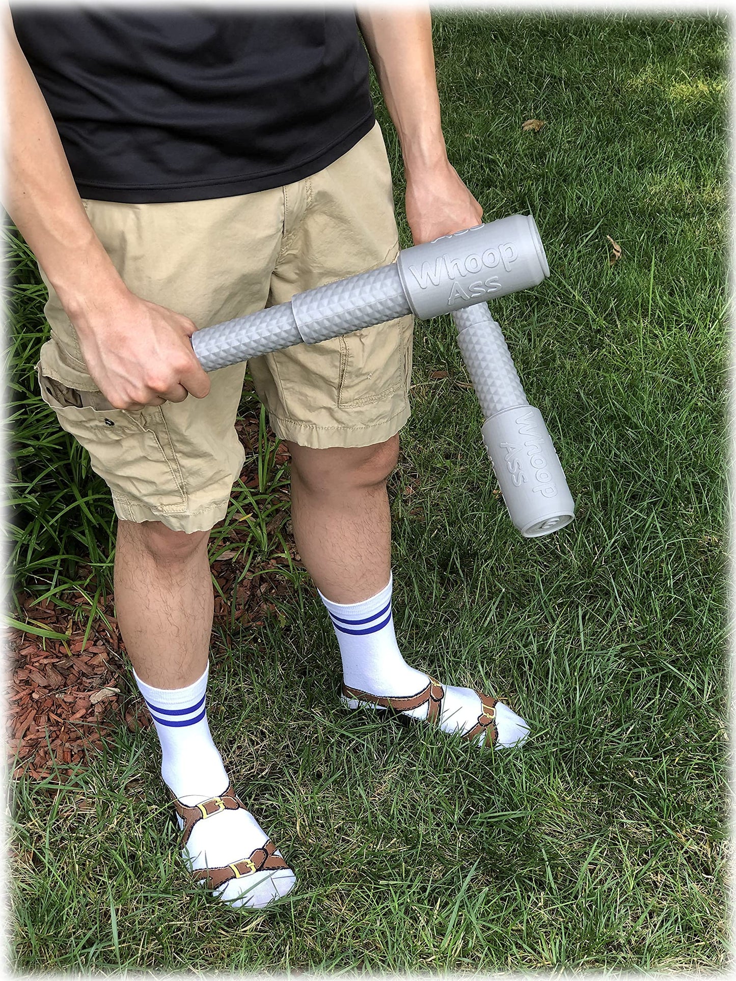 Can of Whoop Ass - (Extendable & Holster) - Open a Can of Whoop Ass - Novelty - Prank - Gag - Funny - Joke - Gift - Toy