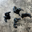 Creepy Reaching Wall Hands - (4 Pack - Matching Left Right - Screws Included) - Spooky Halloween Wall Decoration Decor Mount Display - Collectible Plastic Figurine