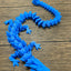 XL 26" Crystal Dragon Fidget Toy - Heavy Duty - 3D Printed Flexible Articulating Dragon Plastic Collectible Figurine - Surprise Egg Compatible