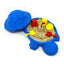 Mini Desktop Turtle Sand Box - 6 x 6 in - Stress Relief - Made in USA - Includes Moldable Play Sand and Mini Tool - Novelty Gift - Desktop Decor - Zen Garden