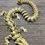 XL 26" Crystal Dragon Fidget Toy - Heavy Duty - 3D Printed Flexible Articulating Dragon Plastic Collectible Figurine - Surprise Egg Compatible