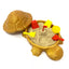 Mini Desktop Turtle Sand Box - 6 x 6 in - Stress Relief - Made in USA - Includes Moldable Play Sand and Mini Tool - Novelty Gift - Desktop Decor - Zen Garden