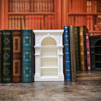 Mini Bookshelf Bookend - Shelf Decor - Minature Bookshelf - Novelty Bookend - Bookshelf