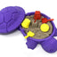 Mini Desktop Turtle Sand Box - 6 x 6 in - Stress Relief - Made in USA - Includes Moldable Play Sand and Mini Tool - Novelty Gift - Desktop Decor - Zen Garden