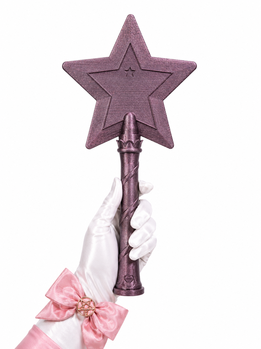 Credit Card Wand Holder Tap to Pay - Credit Card Holder - Magic Fairy Pay Wand - Starlight Magic Wand Tap-to-Pay Card Holder - Sturdy Plastic - Spiral Handle Design
