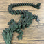 XL 26" Crystal Dragon Fidget Toy - Heavy Duty - 3D Printed Flexible Articulating Dragon Plastic Collectible Figurine - Surprise Egg Compatible
