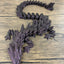 XL 26" Crystal Dragon Fidget Toy - Heavy Duty - 3D Printed Flexible Articulating Dragon Plastic Collectible Figurine - Surprise Egg Compatible