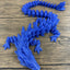 XL 26" Crystal Dragon Fidget Toy - Heavy Duty - 3D Printed Flexible Articulating Dragon Plastic Collectible Figurine - Surprise Egg Compatible