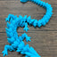 XL 26" Crystal Dragon Fidget Toy - Heavy Duty - 3D Printed Flexible Articulating Dragon Plastic Collectible Figurine - Surprise Egg Compatible
