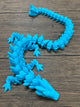 XL 26" Crystal Dragon Fidget Toy - Heavy Duty - 3D Printed Flexible Articulating Dragon Plastic Collectible Figurine - Surprise Egg Compatible